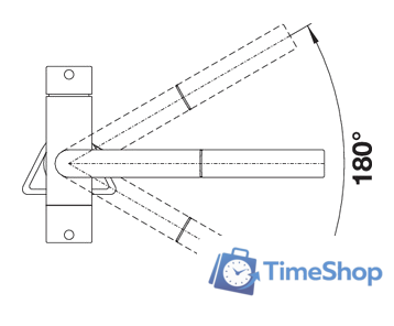 Смеситель Blanco Fontas-S II 525199 (нержавеющая сталь) - Изображение №10 — Интернет-магазин Time-Shop