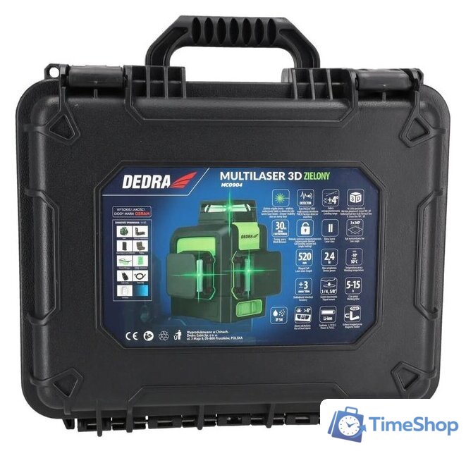 Лазерный нивелир Dedra MC0904 - Изображение №12 — Интернет-магазин Time-Shop