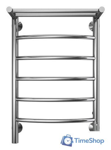 Полотенцесушитель TERMINUS Классик П6 400x650 с полкой нп электро (хром) - Изображение №1 — Интернет-магазин Time-Shop