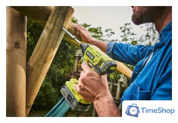 Винтоверт Ryobi R18ID2-0 5133004611 (без АКБ) - Изображение №6 — Интернет-магазин Time-Shop