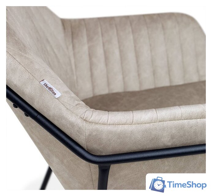 Интерьерное кресло Sheffilton SHT-AMS2-1 (лунный мрамор/черный муар) - Изображение №5 — Интернет-магазин Time-Shop