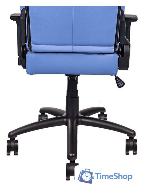 Игровое (геймерское) кресло Thermaltake V Comfort (синий/белый) - Изображение №4 — Интернет-магазин Time-Shop