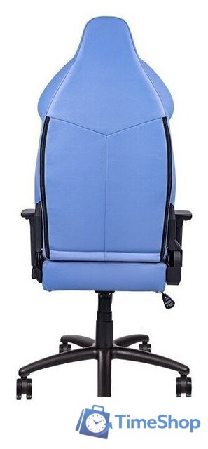 Игровое (геймерское) кресло Thermaltake V Comfort (синий/белый) - Изображение №5 — Интернет-магазин Time-Shop