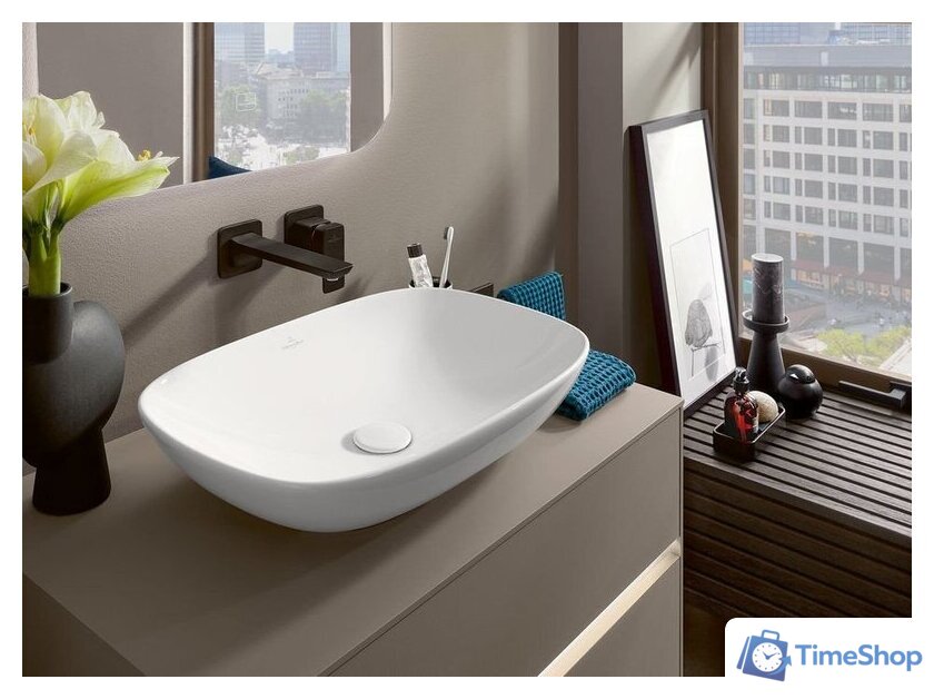Умывальник Villeroy & Boch 4A4901R1 - Изображение №9 — Интернет-магазин Time-Shop