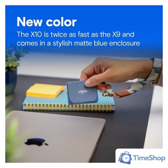 Внешний накопитель Crucial X10 2TB CT2000X10SSD9 - Изображение №4 — Интернет-магазин Time-Shop