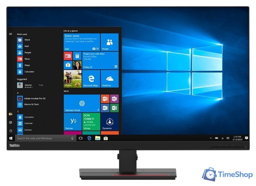 Монитор Lenovo ThinkVision T32h-20 61F1GAT2EU - Изображение №1 — Интернет-магазин Time-Shop