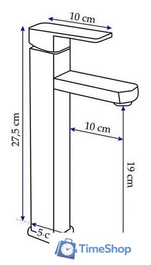 Смеситель Rea Caro REA-B0498 (хром) - Изображение №3 — Интернет-магазин Time-Shop