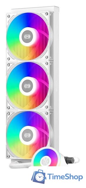 Система жидкостного охлаждения для процессора PCCooler DA360 Pro ARGB (белый) - Изображение №1 — Интернет-магазин Time-Shop