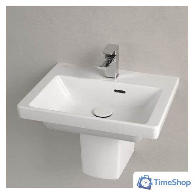 Умывальник Villeroy & Boch Subway 3.0 437050R1 - Изображение №4 — Интернет-магазин Time-Shop