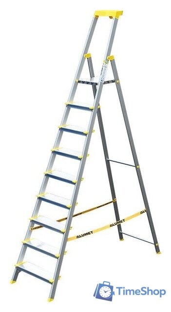 Лестница-стремянка Алюмет AS709AK015 - Изображение №1 — Интернет-магазин Time-Shop