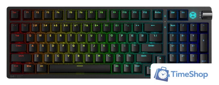 Клавиатура Edifier Hecate G4K Hecate Space-Time Red (черный, нет кириллицы) - Изображение №1 — Интернет-магазин Time-Shop