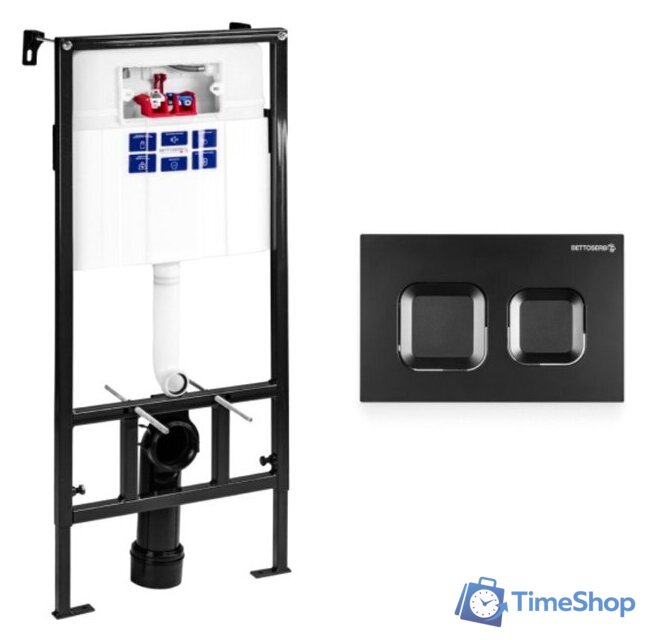 Инсталляция для унитаза Pestan Sava Fix Slim SET40006471 - Изображение №1 — Интернет-магазин Time-Shop