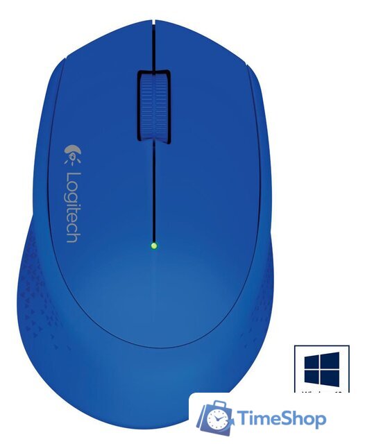 Мышь Logitech Wireless Mouse M280 (синий) [910-004290] - Изображение №6 — Интернет-магазин Time-Shop