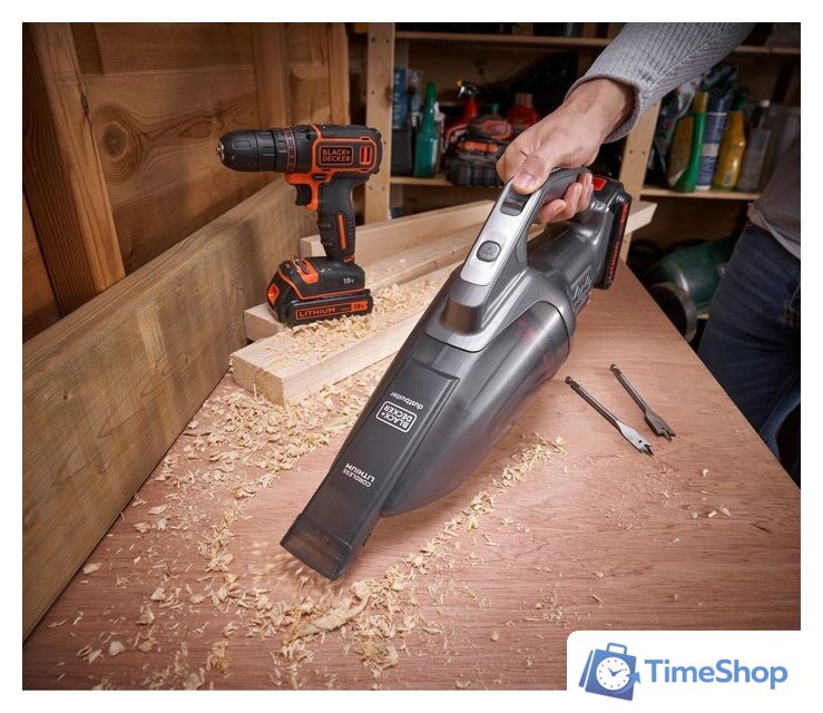 Пылесос Black & Decker BCHV001B-XJ - Изображение №6 — Интернет-магазин Time-Shop