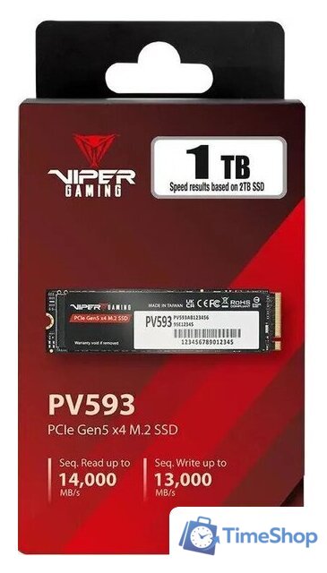 SSD Patriot Viper VP593 1TB PV593P1TBM28H - Изображение №4 — Интернет-магазин Time-Shop