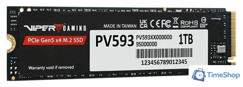 SSD Patriot Viper VP593 1TB PV593P1TBM28H - Изображение №2 — Интернет-магазин Time-Shop