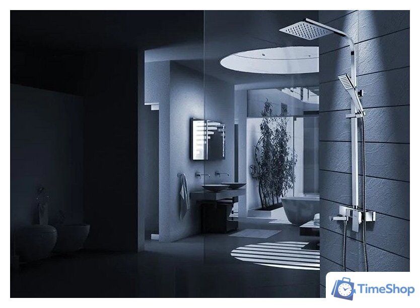 Душевая система  Rea Navaro REA-P0802 (хром) - Изображение №4 — Интернет-магазин Time-Shop