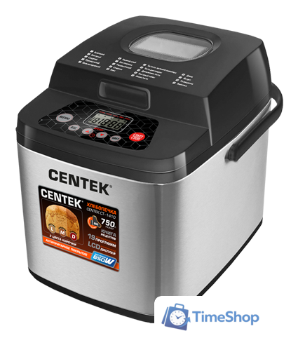 Хлебопечка CENTEK CT-1410 (черный) - Изображение №1 — Интернет-магазин Time-Shop