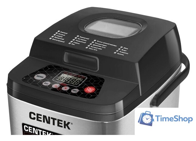 Хлебопечка CENTEK CT-1410 (черный) - Изображение №2 — Интернет-магазин Time-Shop
