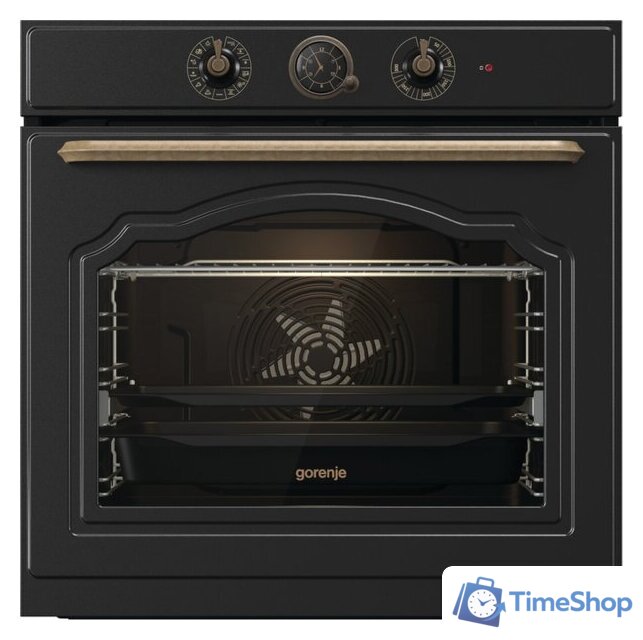 Электрический духовой шкаф Gorenje BOS67372CLB - Изображение №1 — Интернет-магазин Time-Shop