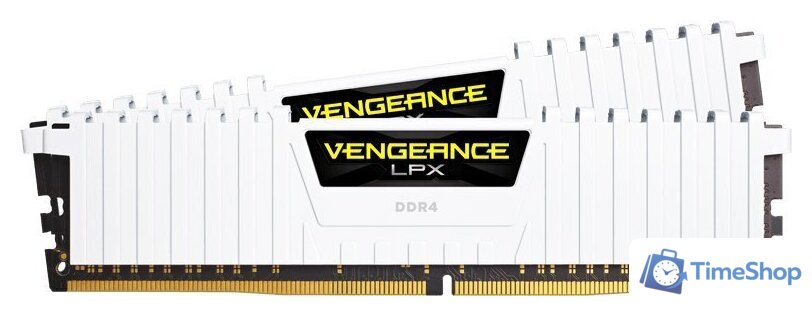 Оперативная память Corsair Vengeance LPX 2x8ГБ DDR4 3200 МГц CMK16GX4M2E3200C16W - Изображение №1 — Интернет-магазин Time-Shop