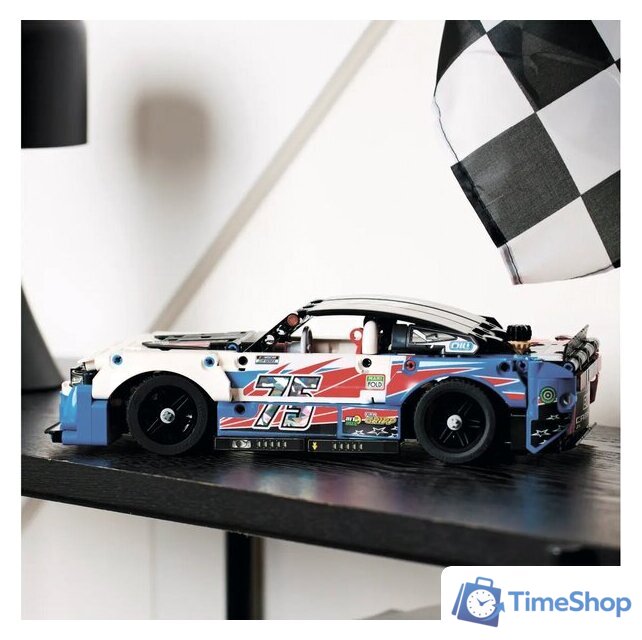 Конструктор LEGO Technic 42153 NASCAR Next Gen Chevrolet Camaro ZL1 - Изображение №6 — Интернет-магазин Time-Shop