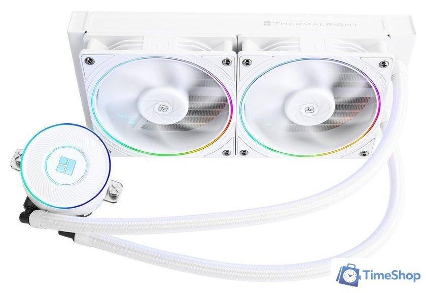 Система жидкостного охлаждения для процессора Thermalright Aqua Elite 240 ARGB V5 (белый) - Изображение №4 — Интернет-магазин Time-Shop