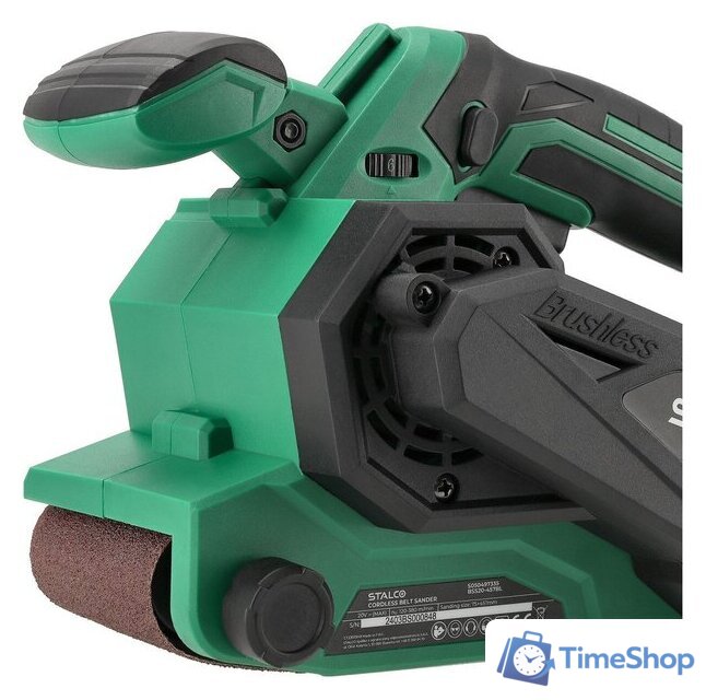 Ленточная шлифмашина Stalco BSS20-457BL (без АКБ) - Изображение №2 — Интернет-магазин Time-Shop