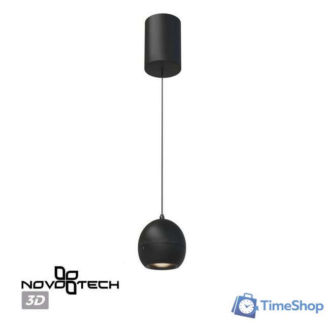 Подвесная люстра Novotech Sfero 359342 (черный) - Изображение №5 — Интернет-магазин Time-Shop