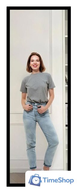 Зеркало EMZE Line 200x70 LINE.200.70.СНЕ (черный) - Изображение №1 — Интернет-магазин Time-Shop