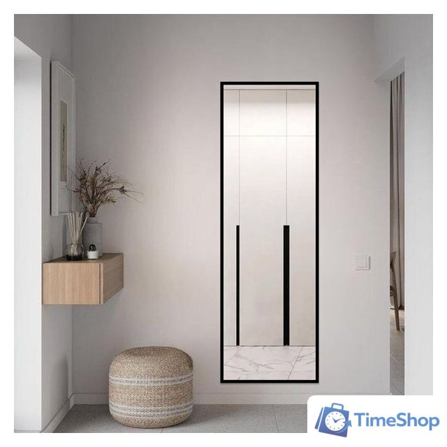 Зеркало EMZE Line 200x70 LINE.200.70.СНЕ (черный) - Изображение №2 — Интернет-магазин Time-Shop