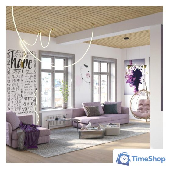 Припотолочная люстра Odeon Light Corda 4397/30CL - Изображение №3 — Интернет-магазин Time-Shop