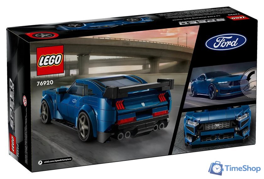 Конструктор LEGO Speed Champions 76920 Ford Mustang Dark Horse - Изображение №2 — Интернет-магазин Time-Shop