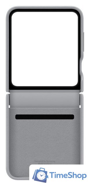 Чехол для телефона Samsung Kindsuit Case Galaxy Z Flip6 (серый) - Изображение №7 — Интернет-магазин Time-Shop