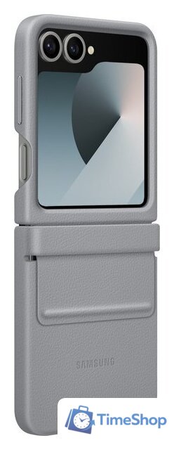 Чехол для телефона Samsung Kindsuit Case Galaxy Z Flip6 (серый) - Изображение №4 — Интернет-магазин Time-Shop