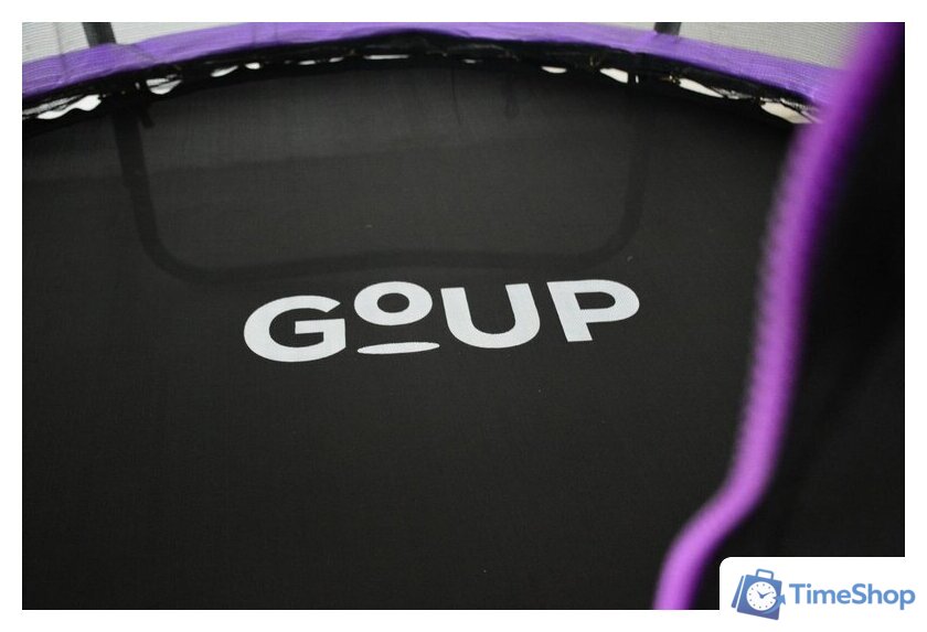 Батут GoUP Luxury 6FT (с сеткой, фиолетовый) - Изображение №15 — Интернет-магазин Time-Shop