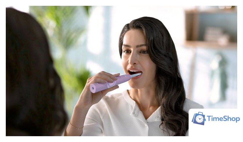 Электрическая зубная щетка Philips Sonicare 4100 HX3689/44 - Изображение №3 — Интернет-магазин Time-Shop