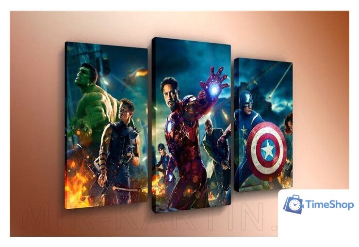 Модульная картина Arthata m-002489 120x80 - Изображение №1 — Интернет-магазин Time-Shop