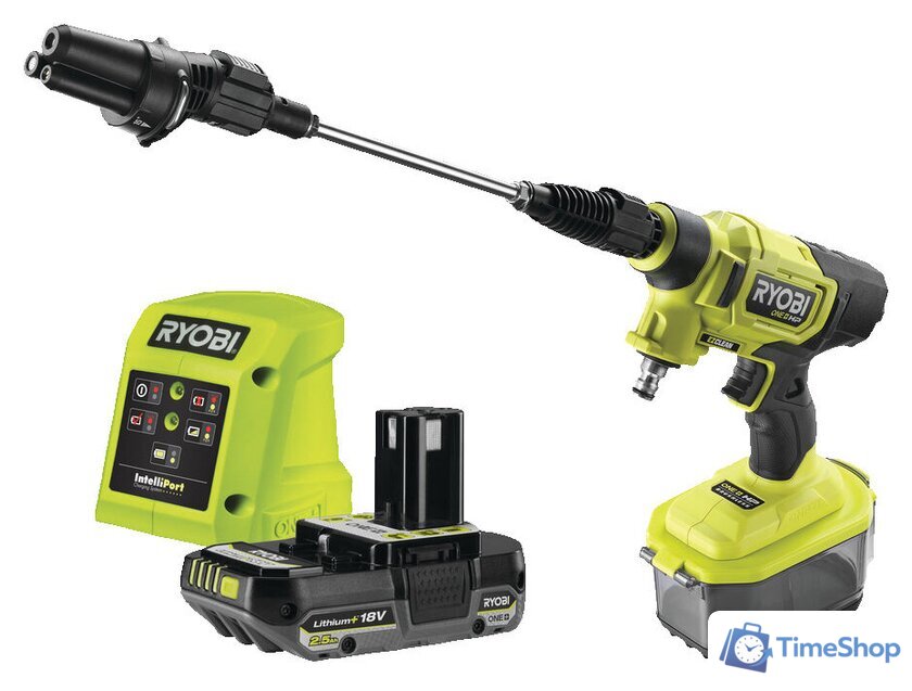 Мойка высокого давления Ryobi RY18PWX41A-125 (с 1-им АКБ) - Изображение №1 — Интернет-магазин Time-Shop