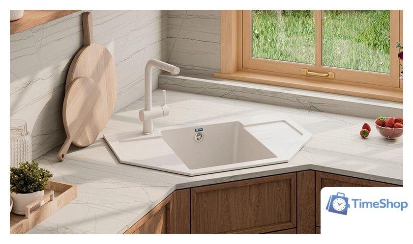 Кухонная мойка Ulgran U-609 (308 черный) - Изображение №2 — Интернет-магазин Time-Shop