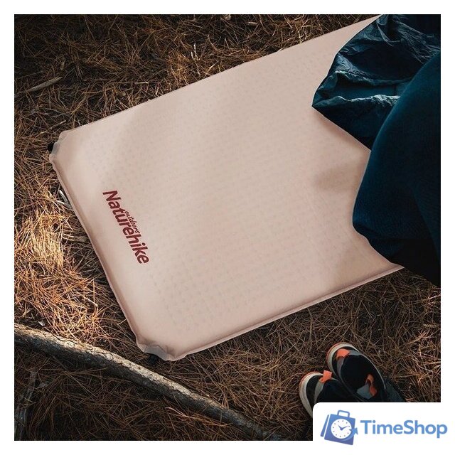 Самонадувающийся коврик Naturehike NH20DZ002 6927595767603 (бежевый) - Изображение №2 — Интернет-магазин Time-Shop