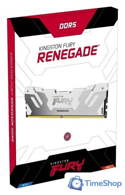 Оперативная память Kingston FURY Renegade RGB 32ГБ DDR5 6400 МГц KF564C32RWA-32 - Изображение №2 — Интернет-магазин Time-Shop