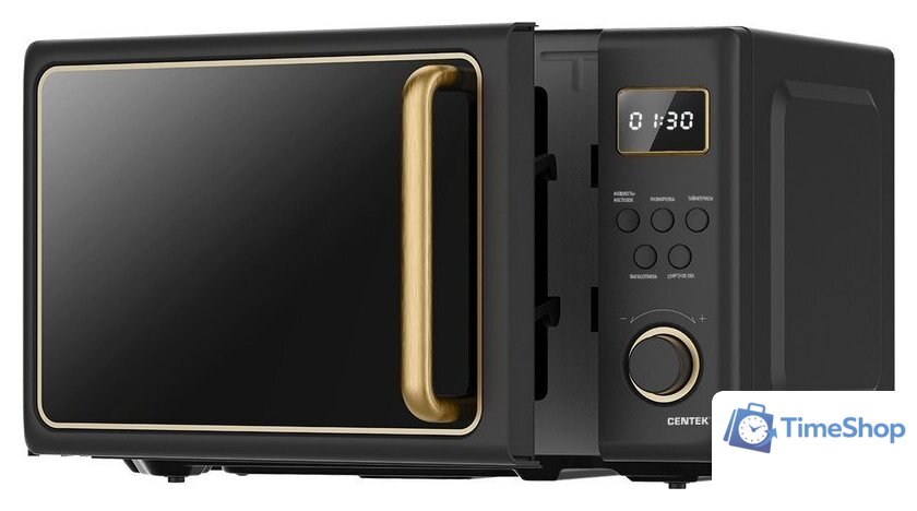 Микроволновая печь CENTEK CT-1565 (черный) - Изображение №3 — Интернет-магазин Time-Shop