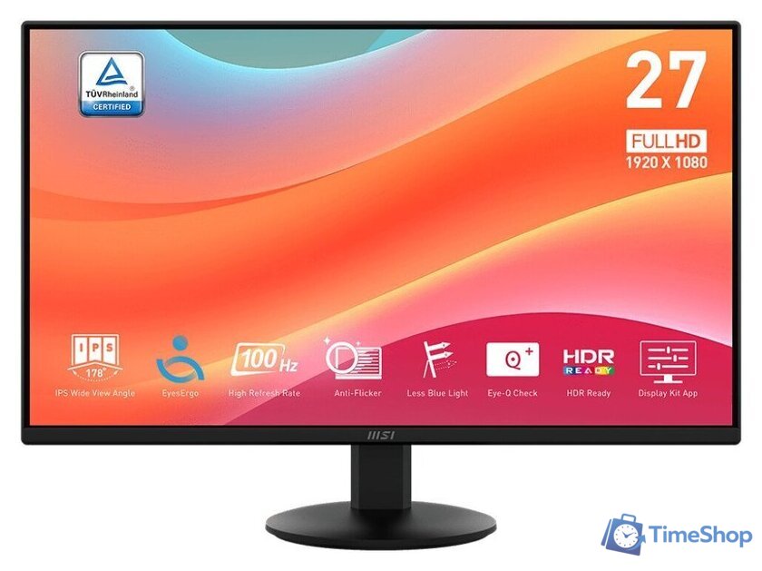 Монитор MSI PRO MP272L - Изображение №1 — Интернет-магазин Time-Shop