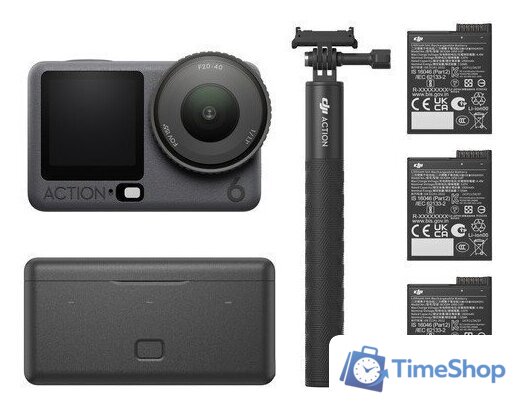 Экшен-камера DJI Osmo Action 6 Adventure Combo - Изображение №1 — Интернет-магазин Time-Shop