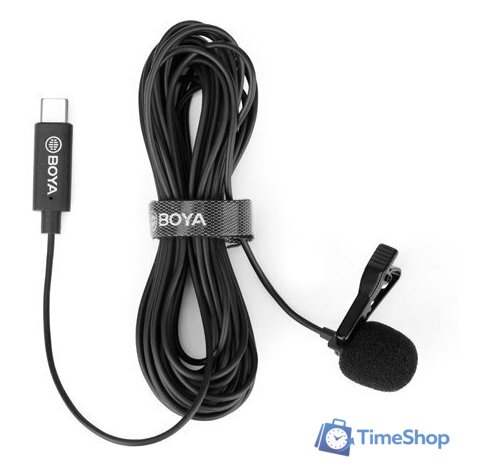 Проводной микрофон BOYA BY-M3 - Изображение №4 — Интернет-магазин Time-Shop
