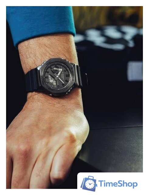 Наручные часы Casio G-Shock GM-2100BB-1A - Изображение №3 — Интернет-магазин Time-Shop