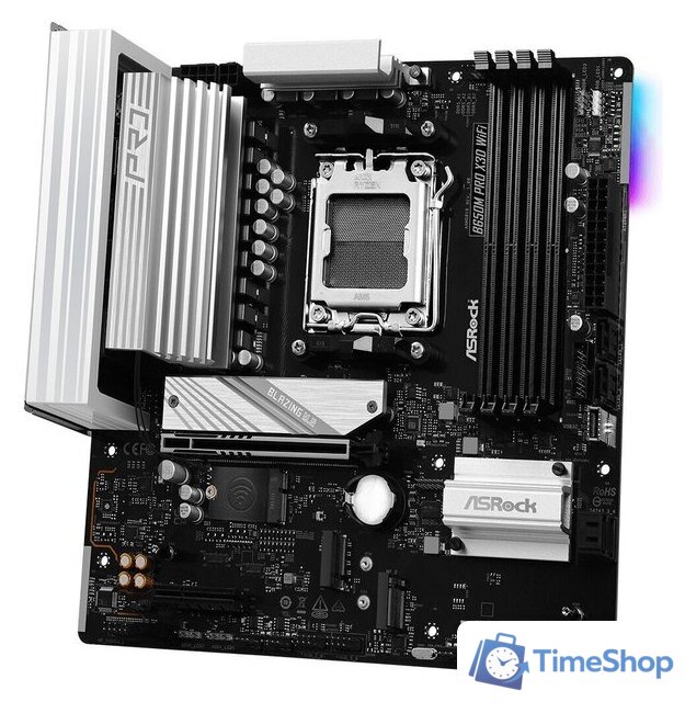 Материнская плата ASRock B650M Pro X3D WiFi - Изображение №4 — Интернет-магазин Time-Shop