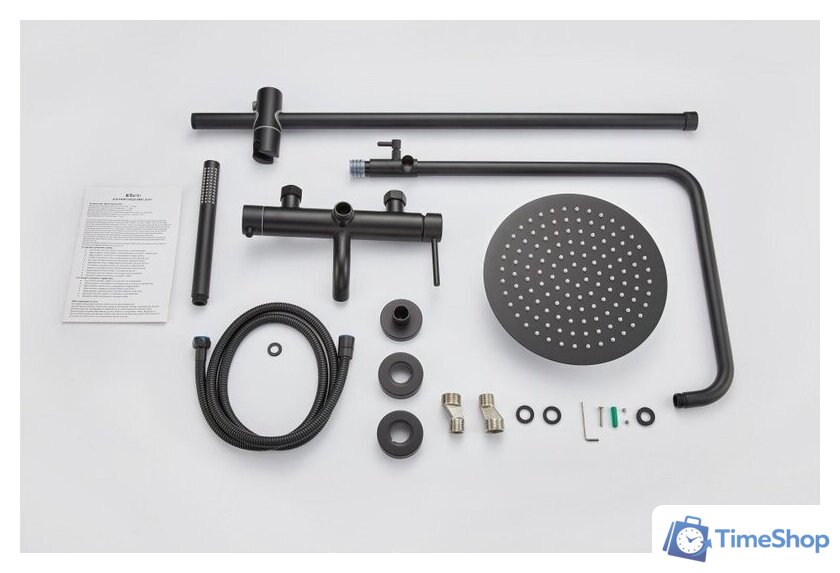 Душевая система  Milacio Ultra 151 MCU.151.MB - Изображение №7 — Интернет-магазин Time-Shop