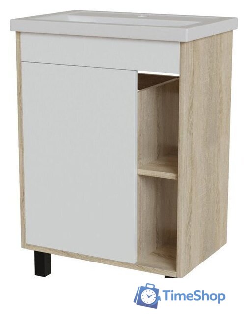  Mixline Тумба под умывальник Милтон-60 557619 - Изображение №2 — Интернет-магазин Time-Shop